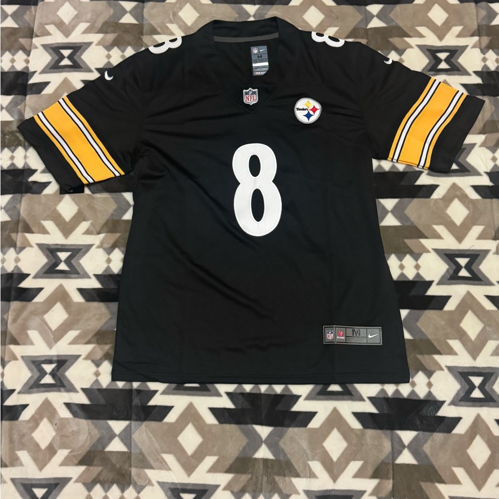 Aaron Rodgers Pittsburgh Steelers Adult Medium Jersey. Fully Stitched !